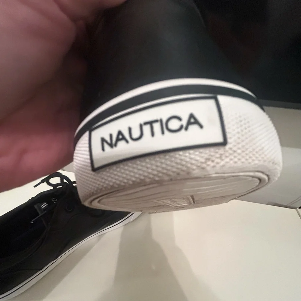 Nautica Men's Black Casual Sneakers